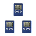 thumbnail image 4 of Inteprter Temporizador digital de cocina Cocinar Estudiar Reloj de cuenta regresiva Pantalla LCD Alarma Gadget de cocina, azul oscuro Type1 NO1, 4 of 6
