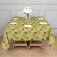 thumbnail image 3 of Yellow Cute Hedgehog Square Tablecloth,Waterproof Square Table Cover,Wipeable Spillproof Washable Table Cover for Home Kitchen Party Decor 52"x52"(132x132cm), 3 of 6