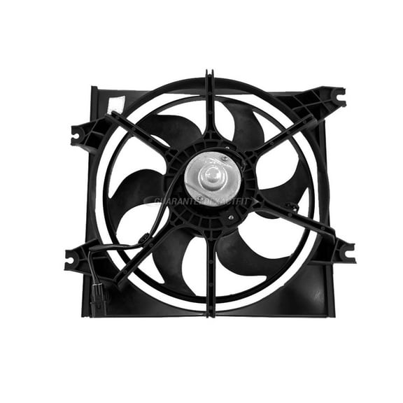 For Hyundai Accent 2000-2005 New Radiator Side Cooling Fan Assembly - BuyAutoParts