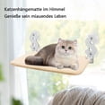 thumbnail image 6 of Cozy Cat Window Bed, Solid Metal Frame Provides Stability, Foldable Cat Window Perch Offers Flexible Placement Options, Reversible Cover Adjusts To Seasonal Changes, Sturdy Steel, 6 of 8