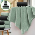thumbnail image 2 of Specollect Clearance 8Pcs Premium Cotton Bath Towel Set - 100% Pure Cotton - 8 Velvet Towels - Ideal for Everyday use - Ultra Soft & Highly Absorbent, 2 of 5
