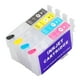 thumbnail image 5 of Tinta para impresora cartucho de tinta de 4 piezas para Workforce WF-2010W WF-2510WF WF-2520NF WF-2530WF WF-2540WF para la escuela ANGGREK Otros, 5 of 8