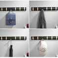 thumbnail image 4 of Perchero Plegable Montado En La Pared, Perchero De Pared Con 5 Ganchos, Diseño Simple Para Probadores Para Colgar Sombreros, 4 of 7