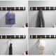 thumbnail image 4 of Perchero Plegable Montado En La Pared, Perchero De Pared Con 5 Ganchos, Diseño Simple Para Probadores Para Colgar Sombreros, 4 of 7