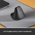 thumbnail image 2 of Ratón ergonómico vertical Logitech Lift Wireless Graphite, 2 of 9