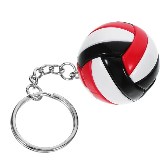 FRCOLOR Volleyball Keychain Sports Style Key Ring Pendant Backpack Handbag Purse Charm Decoration Ideal For Students Athletes And Sports Lovers
