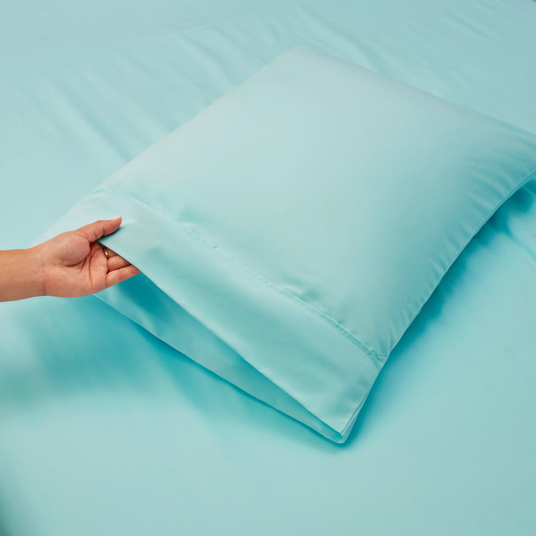 12 - 30 Extra Deep Pocket Sheets Fitted Elastic Corner Straps Royal Blue  Solid