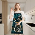 thumbnail image 1 of Huayishang Apron Sleeve Easter Series Household Printing Linen Apron Kitchen Multi Function Apron Funny Personality Creative Apron, 1 of 6
