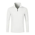 thumbnail image 3 of Men's Fall And Winter Half Zip Long Sleeved Sports Shirt Mens Sweatpants Blank T Shirt Heart Shirt T Shirt Folder T Shirts Men Have It Tall Mens T Shirt Mens Compression Cold Gear Short Sleeve T, 3 of 5
