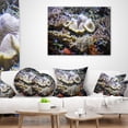thumbnail image 3 of Designart Beautiful Seabed With Fish - Landscape Printed Throw Pillow - 18x18, 3 of 4