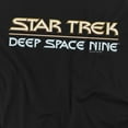 thumbnail image 2 of Star Trek Deep Space Nine Logo Officially Licensed Adult T-Shirt S, 2 of 7