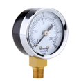 thumbnail image 3 of Mini Portable 0-30 PSI 0-2bar NPT Oil Water Pressure Gauge Double Scale Air Compressor Hydraulic Pressure, 3 of 7