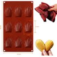 thumbnail image 2 of Molde de silicona antiadherente para hornear, molde para pudín de Chocolate, 2 uds., 9 cavidades esquí esquí Gafas de esquí, 2 of 5