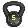 thumbnail image 2 of Segawe 3 Pieces Kettlebell Set W/Storage Rack, HDPE Coated Concrete Kettlebells for Training, 2 of 6