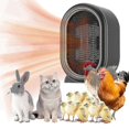 thumbnail image 1 of Heated Dog House for Winter - Electric Pet Heater with Adjustable Thermostat, Outdoor Use, 1 of 3