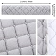 thumbnail image 2 of 4 Pack Seat Belt Cover Extra Long Seat Belt Pads for Car Soft Comfort Shoulder Strap Covers Harness Pads Helps Protect Your Neck and Shoulder(10.6 Inch,Gray), 2 of 12