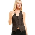 thumbnail image 4 of Made by Olivia Women's Dressy Casual Versatile Racerback Vest Tuxedo Suit Waistcoat, 4 of 6