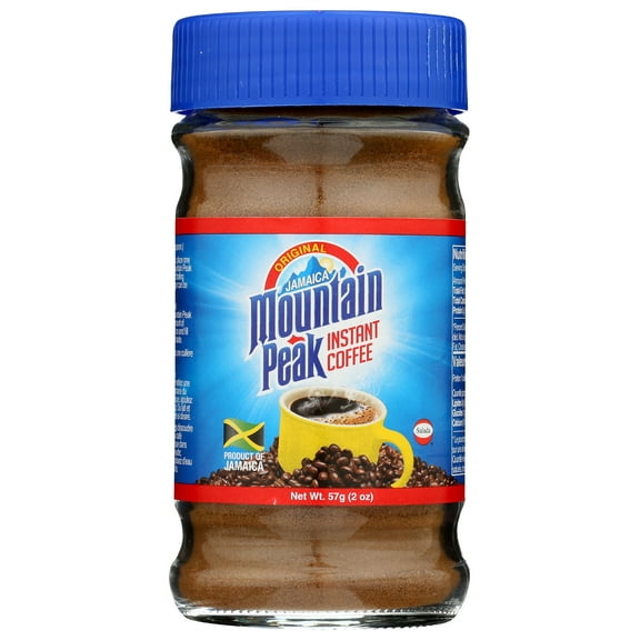 Pack of 12, Mountain Peak Instant Coffee, 2 oz