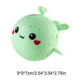thumbnail image 3 of PoyoKee Fidget Toys, Cute Whale Soft Silicone Pool Toys, Spray Water Fidgets for Bath, Stress Relief Decompression, Stress Balls for Adults, Green, 3 of 6