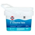 thumbnail image 3 of (2 pack) HTH 3-inch Chlorine Tablets Advanced — Tablets (Form), 25 lb — Chlorinating tablets (pool chemical type) to sanitize pool water, 3 of 9