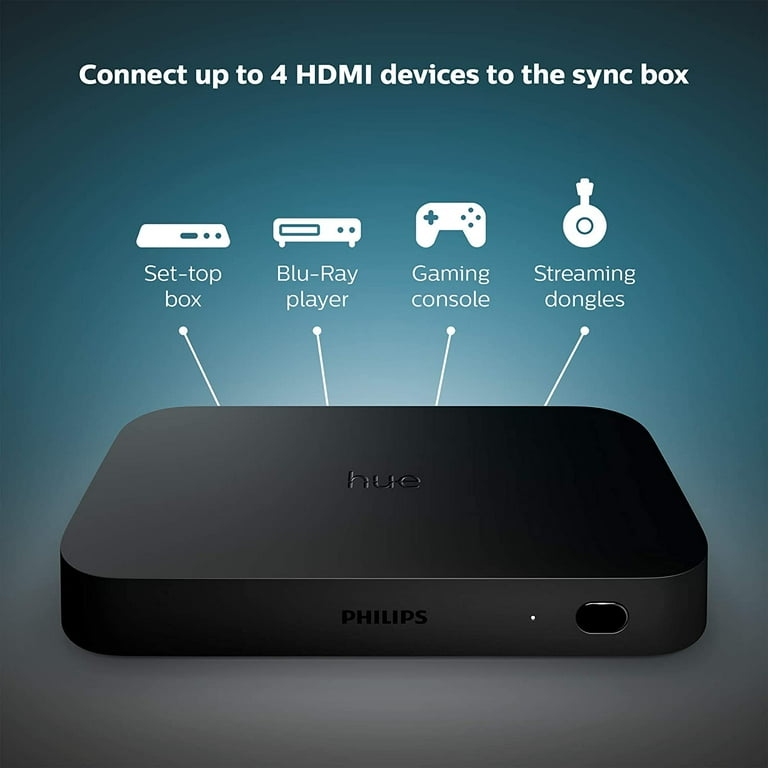 Philips Hue 555227 Play HDMI Sync Box Supporting Dolby