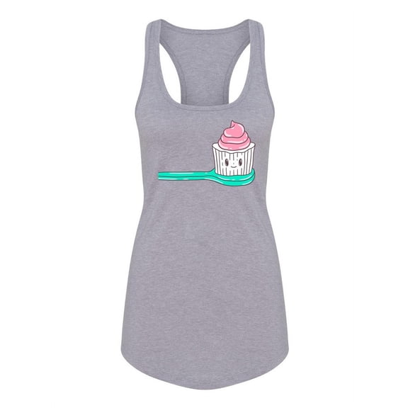 Cute Toothbrush Tank Women -Image by Shutterstock, Female x-Large