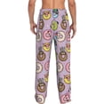 thumbnail image 3 of Qekee Cute Donuts Men's Straigh Pajama Pant, 3 of 9