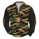 thumbnail image 2 of Blusas y camisas de manga larga con cuello redondo para hombre, sudadera con capucha de cuello redondo con cremallera y estampado, sudaderas de manga larga, blusa de poliéster para hombre, 2 of 4