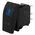 thumbnail image 4 of LED Rocker Switch for RV Black PA66 Material 12v20a Sturdy and Versatile Design, 4 of 8