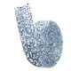 thumbnail image 1 of Yuarrent Pegatinas ostentosas, cadena de diamantes de imitación con purpurina, decoración de cristal de resina, apliques para manualidades, decoración Artesanía Azul claro 1 yarda 0.5 cm de ancho Yuarrent HA059789-85, 1 of 6