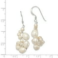 thumbnail image 2 of Primal Silver Sterling Silver Clear Crystal and Freshwater Cultured Pearl Earrings, 2 of 4