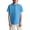 5# Light Blue, variant on Red Short Sleeve Uniform Shirts Back to School Soft Comfortable Jersey Polo Shirts 6-11 Years