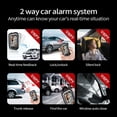 thumbnail image 2 of TFixolCar Remote Starter System PKE Keyless Entry BT Remote Engine Starter Central Lock Kit Vibration Alarm Support APP Control with 2 Remote Controller, 2 of 7