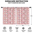 thumbnail image 2 of Unicorns and Rainbows Pattern Blackout Kids Curtains,Childrens Insulated Curtains Set Of 2,Bedroom Essentials,Toddler Room Decor 42x54in(106x137cm), 2 of 4