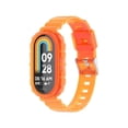 thumbnail image 1 of Correa Para Xiaomi Mi Band 8/9/10 Silicón Transparente + Mica, 1 of 5