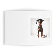 thumbnail image 3 of DistinctInk Greeting Card / Note Card - Manchester Terrier Graduation - PACK of 1, 3 of 7