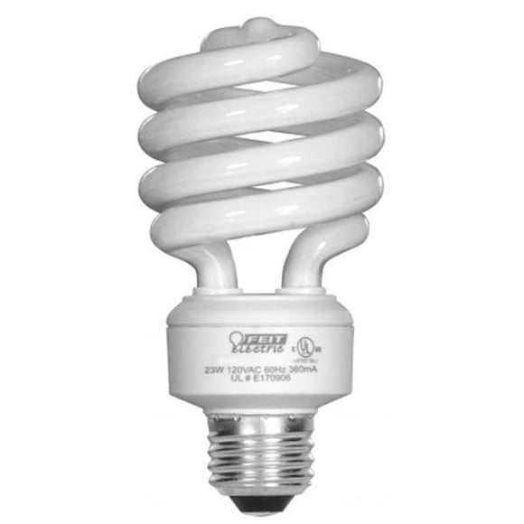 Feit ESL23TM-D-4 4 Count 23 Watt Daylight Mini Twist Light Bulb