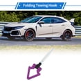 thumbnail image 2 of Ganchos de remolque triangulares Unique Bargains para Subaru Impreza, gancho de remolque atornillable de aleación de aluminio morado, 2 of 7