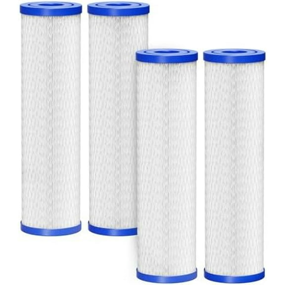 Cold Plunge Water Filter Cartridges 10"x2.5", 4 Pcs 30 Micron Sediment Filters for Cold Plunge Tubs, Whole House Systems, Under Sink Systems, Ice Bath Chiller$$Tools & Hardware Other