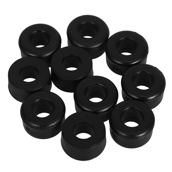unbranded 20Ud Amortiguadores Para Reparación De Negros Accesorios De Repuesto PVC
