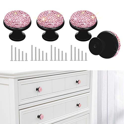 Dresser Cupboard Wardrobe Pulls Handles, Light Pink Dresser Knobs