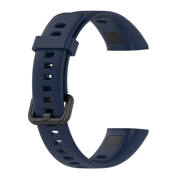 Tmvgtek Pulsera Con Correa De Silicona Para Huawei Band 4/Honor Band 5I (Azul Medianoche)