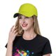 thumbnail image 5 of Fotbe Yellow Gorro Clásico de Béisbol, Gorra Ajustable con Broche Snapback, Gorro de Exterior de Algodón Suave, 5 of 6