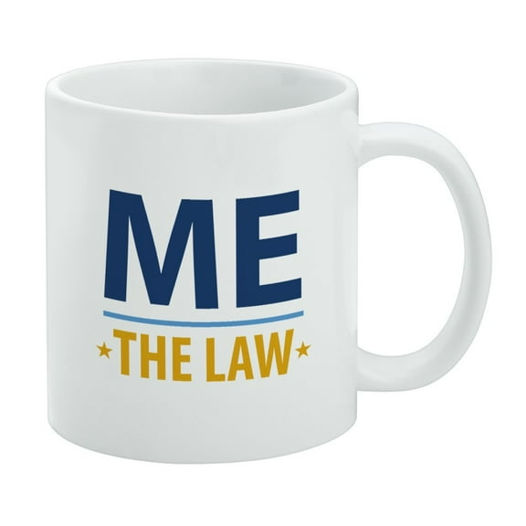 Me Above the Law White Mug
