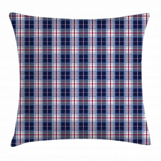 checkered pillow