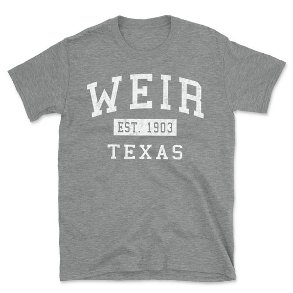 Weir Texas Classic Established Men's Cotton T-Shirt