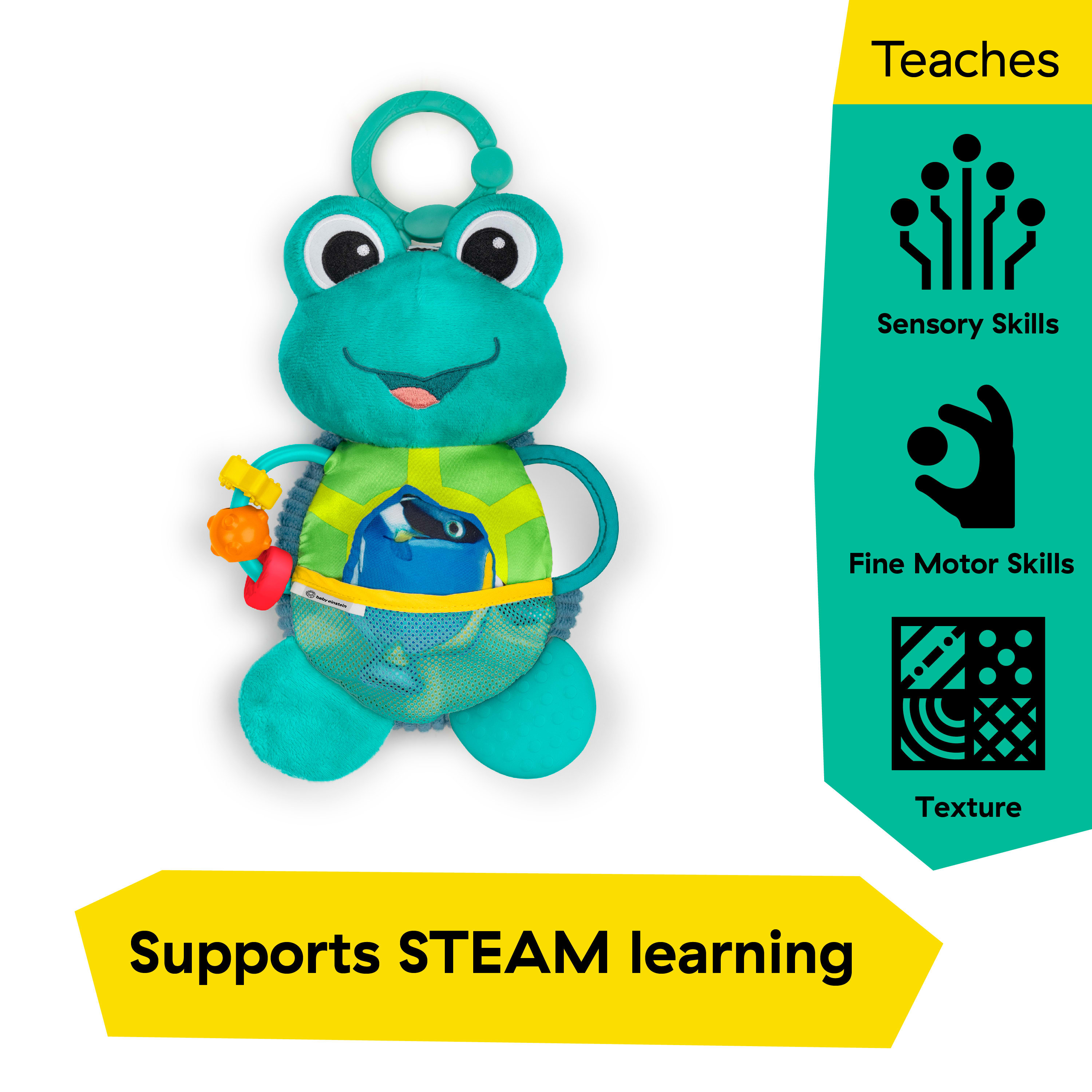 Baby Einstein Neptune's Sensory Sidekick Plush Toy photo 4