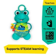 Ocean Explorers Neptune’s Sensory Sidekick Activity Plush Toy, Ages 0+ Months