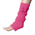 thumbnail image 2 of Audhol Thigh High Socks Women's Fashionable Solid Color Comfortable Socks Autumn and Winter Warm Socks Crew Socks for Women Hot Pink One Size, 2 of 3