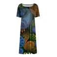 thumbnail image 5 of Fashion A-Line Dress for Women CIENVNSTG Flowy Summer Dress Perfect for Casual Outings or Parties, 5 of 6